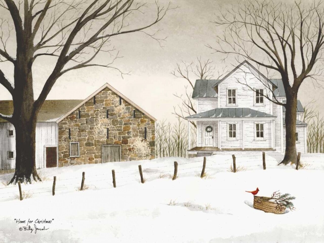 Home for Christmas Poster Print by Billy Jacobs - Item # VARPDXBJ462